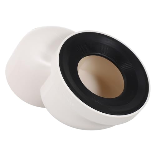 LOORGVEL Toilettenablauf verlängerung PVC mit Gummiring Verstärkte Wand Dicht und Langlebig Einsetzbar Schnelle Montage für Wc abflussverschiebung Zuhause LOORGVEL Toilettenablauf verlängerung PVC mit Gummiring Verstärkte Wand Dicht und Langlebig Einsetzbar Schnelle Montage für Wc abflussverschiebung Zuhause von LOORGVEL