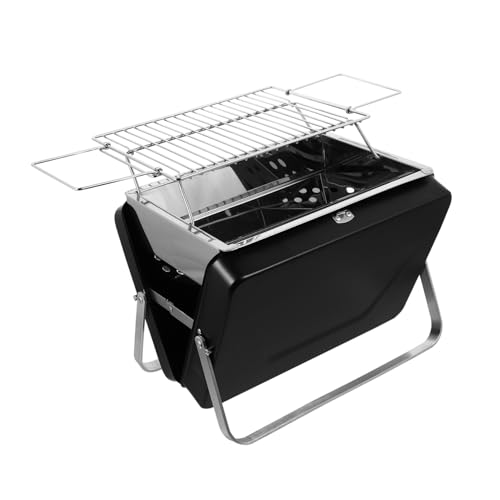 LOORGVEL Tragbarer Outdoor Klappbarer Holzkohlegrill Bbq Grill für Camping Picknick Garten Patio mit Robuster Verarbeitung und Einfachem Transport LOORGVEL Tragbarer Outdoor Klappbarer Holzkohlegrill Bbq Grill für Camping Picknick Garten Patio mit Robuster Verarbeitung und Einfachem Transport von LOORGVEL