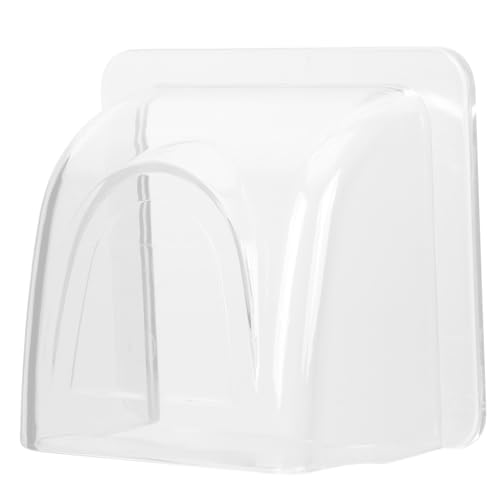 LOORGVEL Transparent Wasserdichte Schutzabdeckung für Türzugangskontrolle Regenfeste Fingerabdruckgeräte hülle Outdoor Abdeckhaube für Zutrittsgerät und Klingel von LOORGVEL