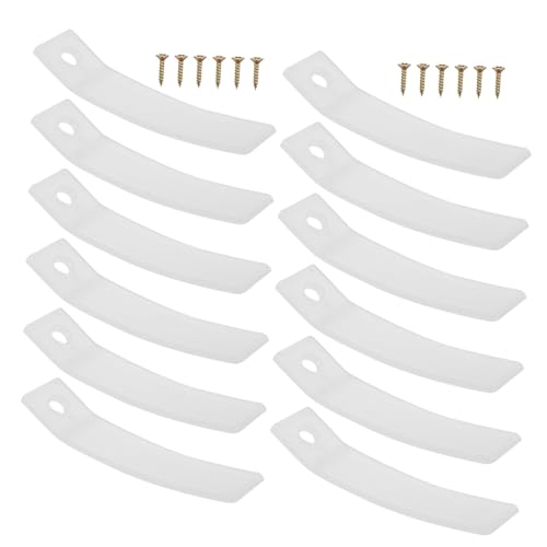 LOORGVEL Transparent rutschfeste Schubladenstopper Edelstahlschrauben Teiliges für Kommoden und Möbel Kompatibel als Ersatzteile zur Schubladenmontage und Sicherung LOORGVEL Transparent rutschfeste Schubladenstopper Edelstahlschrauben Teiliges für Kommoden und Möbel Kompatibel als Ersatzteile zur Schubladenmontage und Sicherung von LOORGVEL