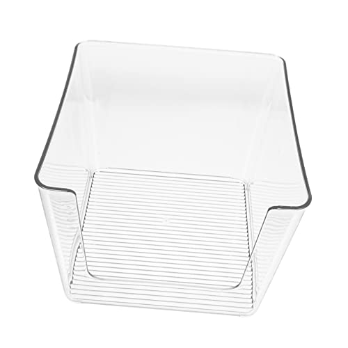 LOORGVEL Transparente Buchaufbewahrungsbox aus Hochwertigem Kunststoff Vielseitiger Organizer für Papiere und Bücher Stabile Dokumentenbox für Zuhause Schule und Büro Langlebig und von LOORGVEL