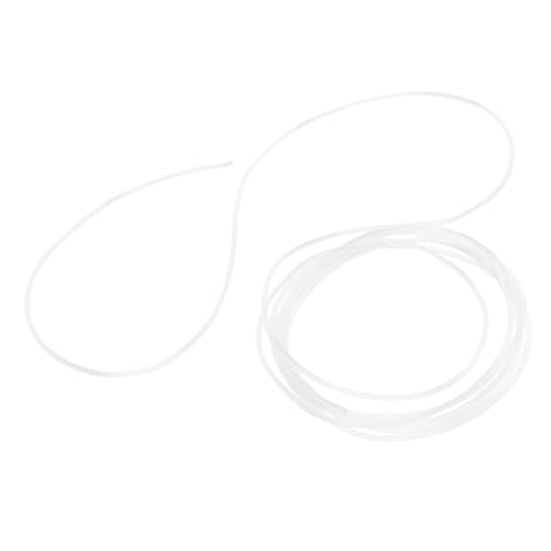 LOORGVEL Transparente Outdoor Sonnenschutz Schnur Polyethylen Zugseil für Garten Terrasse Liegestuhl Ersatz Spline Strap Langlebig Dehnbar Glatt und Handfreundlich von LOORGVEL