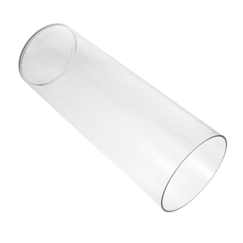 LOORGVEL Transparenter Runder Regenschirmhalter mit Wasserdichtigkeit Vielseitiger Aufbewahrungseimer für Eingangsbereich Stilvoller Organizer für Regenschirme und Alltagsgegenstände von LOORGVEL