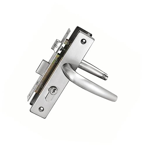 LOORGVEL Türgriff Schloss Panel Türschloss Design Silber Sichere und Zuverlässige Lösung für Ihr Zuhause Installieren Robust und LOORGVEL Türgriff Schloss Panel Türschloss Design Silber Sichere und Zuverlässige Lösung für Ihr Zuhause Installieren Robust und von LOORGVEL