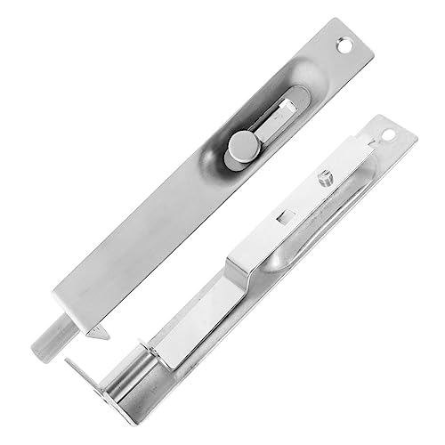 LOORGVEL Türverriegelung Verdeckter Sicherheitsriegel für Feuer und Holztüren Einfache Montage für Wohnungstüren Französische Türen und Doppeltüren LOORGVEL Türverriegelung Verdeckter Sicherheitsriegel für Feuer und Holztüren Einfache Montage für Wohnungstüren Französische Türen und Doppeltüren von LOORGVEL
