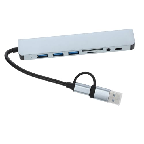 LOORGVEL Type C USB Hub Adapter USB Splitter mit Doppelanschluss für Laptop Stabile Datenübertragung Kompatibel mit PC Drucker Kamera Tastatur LOORGVEL Type C USB Hub Adapter USB Splitter mit Doppelanschluss für Laptop Stabile Datenübertragung Kompatibel mit PC Drucker Kamera Tastatur von LOORGVEL