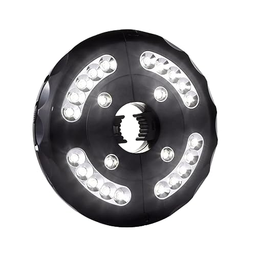 LOORGVEL USB Zeltlampe LED Licht für Camping Bbq und Outdoor Aktivitäten Tragbare und Wetterfeste Notbeleuchtung Schwarz von LOORGVEL