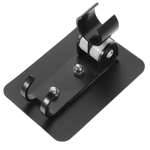 LOORGVEL Verstellbare Duschkopfhalterung aus Langlebigem Space Aluminium Rostfrei ohne Bohren Wandhalterung für Handbrause Installieren Drehbarer Winkel Schwarzer Duschkopfhalter LOORGVEL Verstellbare Duschkopfhalterung aus Langlebigem Space Aluminium Rostfrei ohne Bohren Wandhalterung für Handbrause Installieren Drehbarer Winkel Schwarzer Duschkopfhalter von LOORGVEL