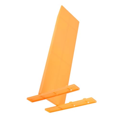 LOORGVEL Verstellbare Geneigte Kunststoff schiefe mit Klarer Messleiste Doppelte Stützen Robustes Physik schulgerät für Vielseitige Mathematik Naturwissenschafts experimente im Unterricht von LOORGVEL