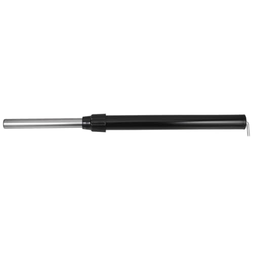 LOORGVEL Verstellbare Standventilator Verlängerungsstange Höhenverstellbare Stützsäule Fußventilator Ersatzstütze Robuste Schwarze Metallstütze von LOORGVEL