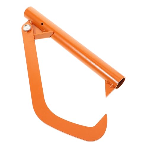 LOORGVEL Verstellbarer Holzgreifer Metall mit Schrägem Haken Robuster Forsthaken für Effizientes Bewegen von Baumstämmen Wetterbeständig und Rostfrei für Holzarbeiten im Außenbereich von LOORGVEL