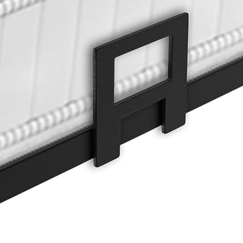LOORGVEL Verstellbarer Metall matratzenhalter Bettrahmen rutschfeste Matratzengleiter Stabiler Matratzenstopper Gegen Verrutschen Für Verschiedene Bettgrößen von LOORGVEL