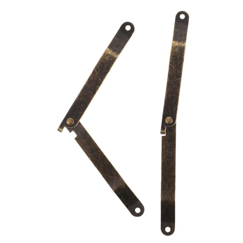 LOORGVEL Vintage Metall Scharniere für Holzkisten Deckelstütze Präzise Eisen Scharniere mit Antik Finish für Schmuckkästen Werkzeugboxen und Bastelprojekte LOORGVEL Vintage Metall Scharniere für Holzkisten Deckelstütze Präzise Eisen Scharniere mit Antik Finish für Schmuckkästen Werkzeugboxen und Bastelprojekte von LOORGVEL