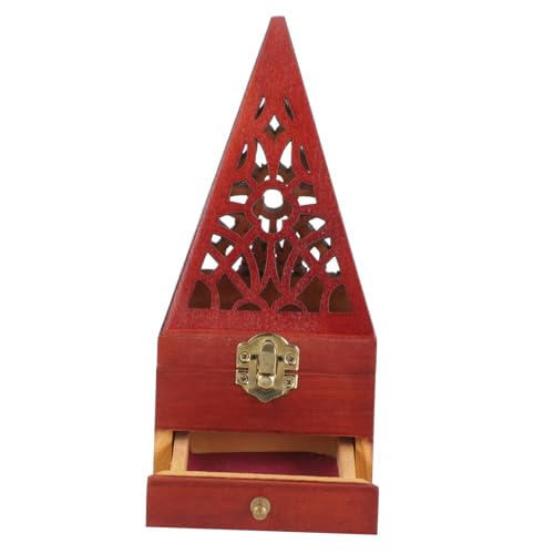 LOORGVEL Vintage Räuchergefäß mit Schubladendesign Kreativer Aromatherapie Halter aus Holz Stilvolles Desktop Räucherstövchen für Büro Schlafzimmer Sauna Dekorativer Burner Ornament LOORGVEL Vintage Räuchergefäß mit Schubladendesign Kreativer Aromatherapie Halter aus Holz Stilvolles Desktop Räucherstövchen für Büro Schlafzimmer Sauna Dekorativer Burner Ornament von LOORGVEL