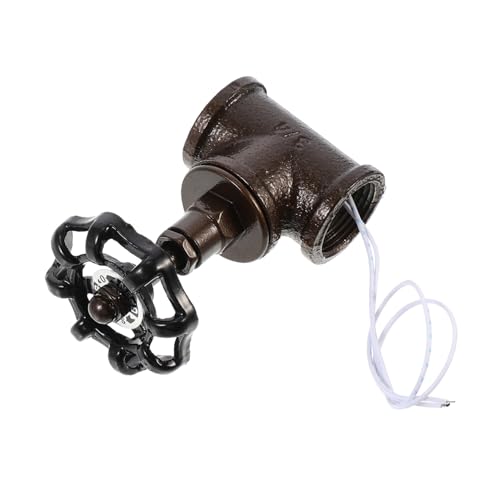LOORGVEL Vintage Steampunk Style Stop Valve Lichtschalter aus Robustem Retro Design Einfache Installation Langlebig und Praktisch für Industrielle und Dekorative Beleuchtung LOORGVEL Vintage Steampunk Style Stop Valve Lichtschalter aus Robustem Retro Design Einfache Installation Langlebig und Praktisch für Industrielle und Dekorative Beleuchtung von LOORGVEL