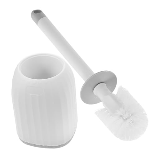 LOORGVEL Wandmontierte Toilettenbürste mit Ergonomischem Griff Selbstklebende Halterung ohne Bohren Inklusive Separater Basis für Hygienische Aufbewahrung für Badezimmer und Öffentliche LOORGVEL Wandmontierte Toilettenbürste mit Ergonomischem Griff Selbstklebende Halterung ohne Bohren Inklusive Separater Basis für Hygienische Aufbewahrung für Badezimmer und Öffentliche von LOORGVEL