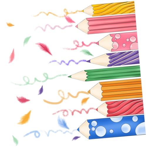 LOORGVEL Wandtattoo Kinderzimmer Bunte Bleistifte PVC Selbstklebend Abnehmbar Spielzimmer Wanddeko für Jungen Mädchen Kreative Wandsticker für Warme Raumgestaltung LOORGVEL Wandtattoo Kinderzimmer Bunte Bleistifte PVC Selbstklebend Abnehmbar Spielzimmer Wanddeko für Jungen Mädchen Kreative Wandsticker für Warme Raumgestaltung von LOORGVEL