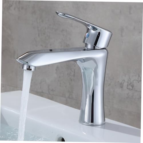 LOORGVEL Waschtischarmatur Mischbatterie Einhebel Wasserhahn für Badezimmer Waschbecken mit Kalt Warmwasserfunktion Langlebig und Leicht zu Reinigen LOORGVEL Waschtischarmatur Mischbatterie Einhebel Wasserhahn für Badezimmer Waschbecken mit Kalt Warmwasserfunktion Langlebig und Leicht zu Reinigen von LOORGVEL