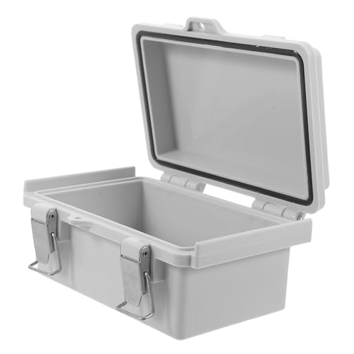 LOORGVEL Wasserdichte Elektronikgehäuse Verteilerkasten Robustes Outdoor Elektrobox Gehäuse Schutz für Steckdosen und Elektrische Komponenten LOORGVEL Wasserdichte Elektronikgehäuse Verteilerkasten Robustes Outdoor Elektrobox Gehäuse Schutz für Steckdosen und Elektrische Komponenten von LOORGVEL