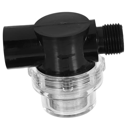 LOORGVEL Wasserpumpen Inline Filter Strainer Wiederverwendbar Langlebig aus PC Edelstahl Nylon für Gartenbewässerung Wohnmobil Teichpumpe Rohrfilter von LOORGVEL