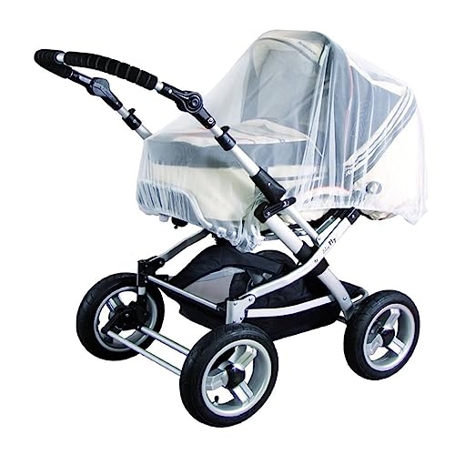 LOORGVEL Weißes Kinderwagen Mückennetz Abdeckendes Faltbares Reise Moskitonetz mit Dichter Maschenstruktur Atmungsaktiv und Reißfest Insektenschutz für Unterwegs LOORGVEL Weißes Kinderwagen Mückennetz Abdeckendes Faltbares Reise Moskitonetz mit Dichter Maschenstruktur Atmungsaktiv und Reißfest Insektenschutz für Unterwegs von LOORGVEL
