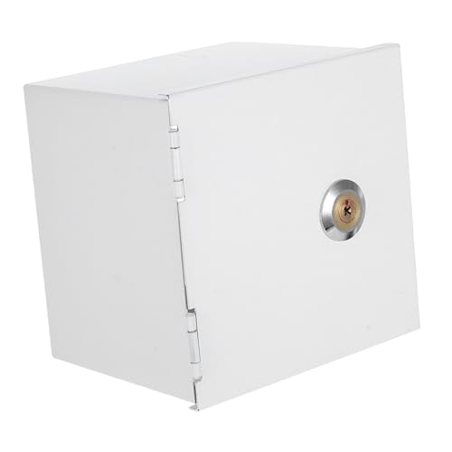 LOORGVEL Wetterfeste Aufputz Steckdosenbox aus Eisen mit Diebstahlsicherem Schloss Splash Power Outlet Box für Außenbereich Schutzbox für Elektrofahrzeug Ladestationen Minimalistisches LOORGVEL Wetterfeste Aufputz Steckdosenbox aus Eisen mit Diebstahlsicherem Schloss Splash Power Outlet Box für Außenbereich Schutzbox für Elektrofahrzeug Ladestationen Minimalistisches von LOORGVEL