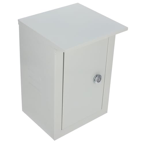 LOORGVEL Wetterfeste Metall Elektrobox Wandmontage Robuste Kabelbox für Außenbereich und Spritzwassergeschützt Installieren und Wartungsfreundlich von LOORGVEL
