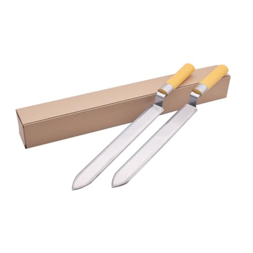 LOORGVEL Z-förmiges Honigmesser mit Kunststoffgriff Rostfreier Edelstahlschaber für Imker Leichtes Praktisches Bienenzuchtwerkzeug zum Einfachen Honigschneiden und Sammeln Ergonomisch und LOORGVEL Z-förmiges Honigmesser mit Kunststoffgriff Rostfreier Edelstahlschaber für Imker Leichtes Praktisches Bienenzuchtwerkzeug zum Einfachen Honigschneiden und Sammeln Ergonomisch und von LOORGVEL