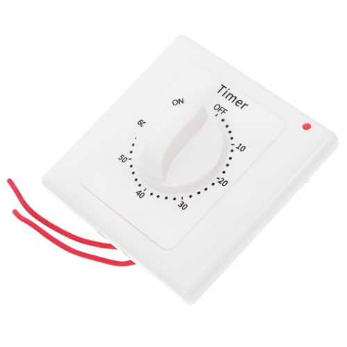 LOORGVEL Zeitschaltuhr mit Timer Funktion Digitaler Timer Schalter für Einfache Installation Vielseitig Einsetzbar für Lampen und Ventilatoren Flexible Zeiteinstellungen bis Minuten LOORGVEL Zeitschaltuhr mit Timer Funktion Digitaler Timer Schalter für Einfache Installation Vielseitig Einsetzbar für Lampen und Ventilatoren Flexible Zeiteinstellungen bis Minuten von LOORGVEL