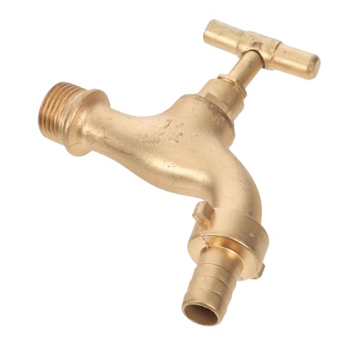 LOORGVEL Zinklegierung Wasserhahn Wandmontage Kaltwasser Kugelhahn für Garten Waschbecken Waschmaschine Außenbereich Robust Langlebig Präzise Wasserflusskontrolle LOORGVEL Zinklegierung Wasserhahn Wandmontage Kaltwasser Kugelhahn für Garten Waschbecken Waschmaschine Außenbereich Robust Langlebig Präzise Wasserflusskontrolle von LOORGVEL