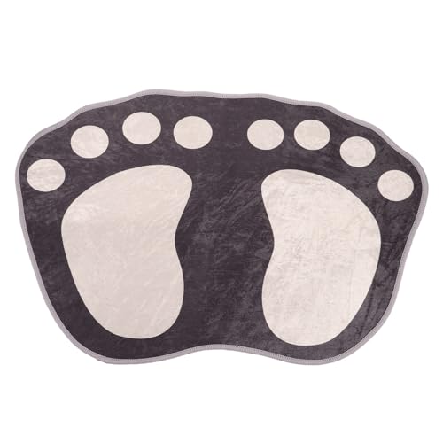 LOORGVEL rutschfeste Badezimmermatte Weicher Fußform Badteppich Waschbar Saugfähiger Rutsch Bodenmatte Für Bad Wc Dusche LOORGVEL rutschfeste Badezimmermatte Weicher Fußform Badteppich Waschbar Saugfähiger Rutsch Bodenmatte Für Bad Wc Dusche von LOORGVEL