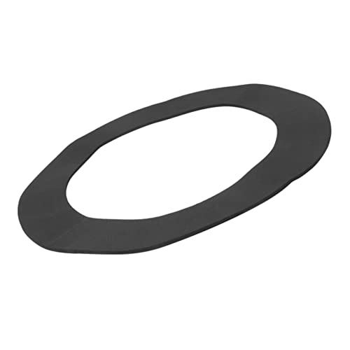 LOORGVEL rutschfeste Möbeluntersetzer aus Dickem Gummi Rund Bodenschutzmatte für Liegesessel und Drehstühle Kratzfeste Möbelgleiter für Harte Böden Langlebige Rutsch Möbelpads von LOORGVEL