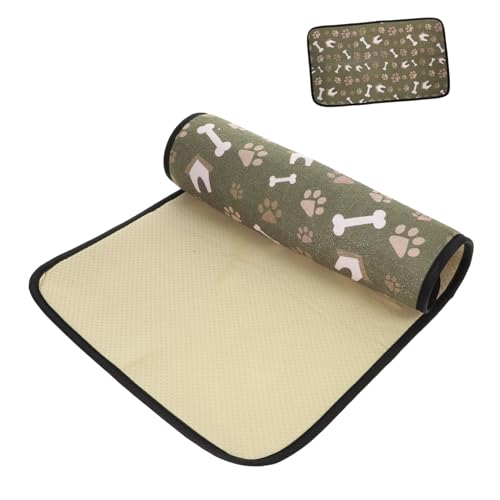 LOORGVEL rutschfeste Wasserfeste Fütterungsmatte für Hunde und Katzen Hitzebeständige Futtermatte mit Auffangfunktion Schmutzabweisend und Leicht zu Reinigen Geeignet als Napfunterlage für LOORGVEL rutschfeste Wasserfeste Fütterungsmatte für Hunde und Katzen Hitzebeständige Futtermatte mit Auffangfunktion Schmutzabweisend und Leicht zu Reinigen Geeignet als Napfunterlage für von LOORGVEL