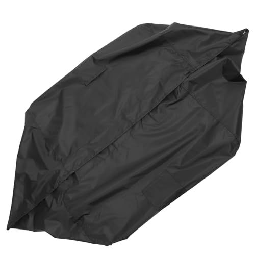 LOORGVEL wasserdichte Oxford Grillabdeckung mit Zugband Wetterfeste BBQ Abdeckhaube für Runde Grills bis Reißfest UV Beständig Einfache Handhabung und Schutz vor Witterungseinflüssen von LOORGVEL