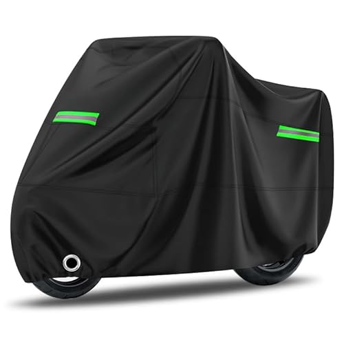 LOPAMCGH Motorrad Abdeckplane für Kawasaki Vulcan 1700 Voyager 2009-2024, Motorradabdeckung, Abdeckplane Motorradplane, Staubdicht Wasserdichten Kratzer Verhindern Motorrad Schutzhülle von LOPAMCGH
