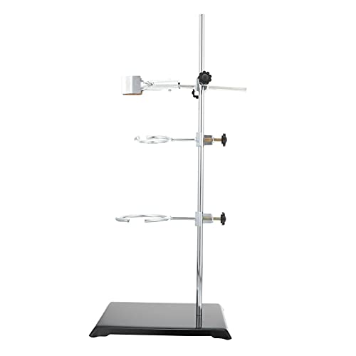 LOPUNER 1 Stück Laboratory Retort Stand Set Stabiler Chemie Ständer aus Hochwertigem für Filtration und Heizung Abnehmbar und Platzsparend für Experimente LOPUNER 1 Stück Laboratory Retort Stand Set Stabiler Chemie Ständer aus Hochwertigem für Filtration und Heizung Abnehmbar und Platzsparend für Experimente von LOPUNER