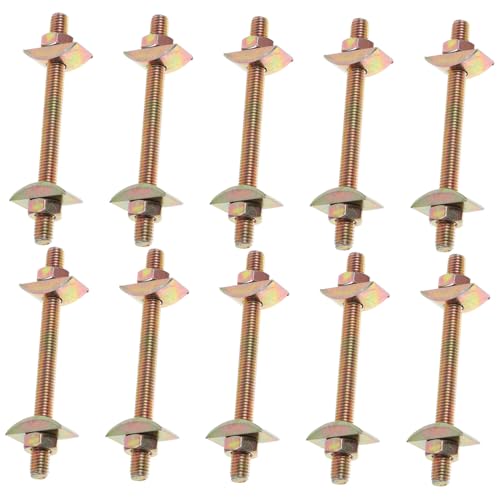 LOPUNER 10 Stück Arbeitsplattenverbinder Langlebige Verbindungselemente für Tischplattenmontage Installieren Vielseitig Einsetzbar Robust und Kompatibel mit Verschiedenen Möbelprojekten von LOPUNER
