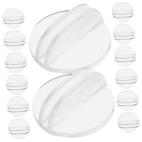 LOPUNER 100 Stück Tischkartenhalter Transparent Runde Kartenständer für Hochzeiten Veranstaltungen und Büro Platzkartenständer für Visitenkarten und Spielkarten LOPUNER 100 Stück Tischkartenhalter Transparent Runde Kartenständer für Hochzeiten Veranstaltungen und Büro Platzkartenständer für Visitenkarten und Spielkarten von LOPUNER