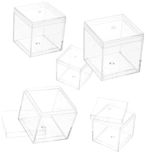 LOPUNER 12 Stück Teiliges Quadratische Transparente Kunststoffboxen Stapelbare Aufbewahrungsbehälter für Proben Schutzboxen zur Sicheren und Platzsparenden Mini organisierung LOPUNER 12 Stück Teiliges Quadratische Transparente Kunststoffboxen Stapelbare Aufbewahrungsbehälter für Proben Schutzboxen zur Sicheren und Platzsparenden Mini organisierung von LOPUNER