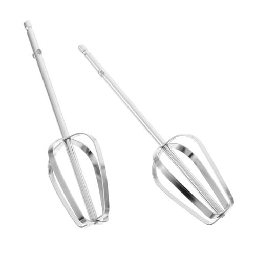 LOPUNER 2 Stück Handmixer Rührbesen Rührteile Ersatz Wirbelköpfe für von Eiern und Sahne Küchenzubehör für Backen und Kochen von LOPUNER