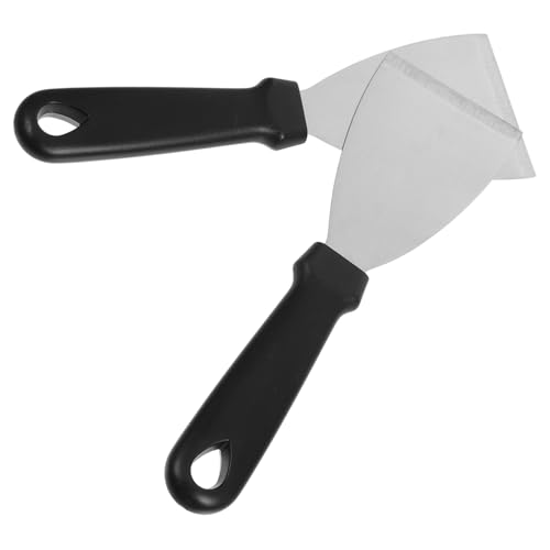 LOPUNER 2 Stück Küchen Gadget Teilig Edelstahl Pizzaschaufel und Bratspatel Klein Schräg Edelstahl Silber für Grill Restaurant und Zuhause LOPUNER 2 Stück Küchen Gadget Teilig Edelstahl Pizzaschaufel und Bratspatel Klein Schräg Edelstahl Silber für Grill Restaurant und Zuhause von LOPUNER