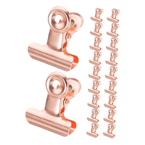 LOPUNER 20 Stück Teiliges Magnetische Metallklammern in Roségold Lebensmittelechte Edelstahl Clips für Fotos Postkarten Tickets Vielseitige Büro und Haushaltsorganisation LOPUNER 20 Stück Teiliges Magnetische Metallklammern in Roségold Lebensmittelechte Edelstahl Clips für Fotos Postkarten Tickets Vielseitige Büro und Haushaltsorganisation von LOPUNER