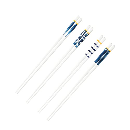 LOPUNER 4 Paare Japanische Keramik Essstäbchen Robuste Rutschfeste und Langlebige Chopsticks für Sushi und Haushalt Teiliges Set aus Feinkeramik von LOPUNER
