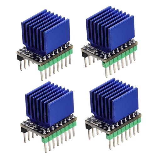 LOPUNER 4 Sätze Schrittmotor Treibermodule mit Kühlkörper Leise Controller Boards für Drucker Stabile Goldkontakte Kompatibel mit Druck Elektronik Geräuscharmes Sinussteuerungsmodul LOPUNER 4 Sätze Schrittmotor Treibermodule mit Kühlkörper Leise Controller Boards für Drucker Stabile Goldkontakte Kompatibel mit Druck Elektronik Geräuscharmes Sinussteuerungsmodul von LOPUNER