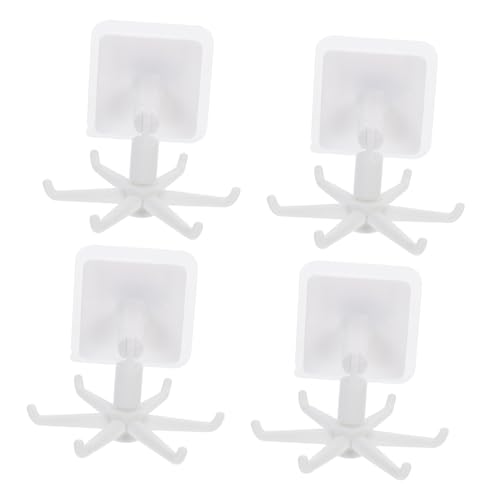 LOPUNER 4 Stück Drehbare Küchenutensilienhalterung Drehbar Selbstklebend Stabiler Spatula Shelf Organizer Wandaufbewahrung für Küchenutensilien und Löffel Platzsparend und Installieren LOPUNER 4 Stück Drehbare Küchenutensilienhalterung Drehbar Selbstklebend Stabiler Spatula Shelf Organizer Wandaufbewahrung für Küchenutensilien und Löffel Platzsparend und Installieren von LOPUNER