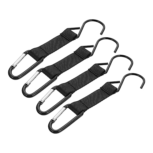 LOPUNER 4 Stück S Küchenhaken Teiliges Multifunktionale Campinghänger für Kochgeschirr Handtücher und Utensilien Robuste und Leicht Installierbare Aufbewahrungslösung für Outdoor von LOPUNER