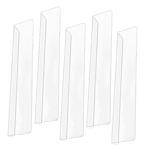 LOPUNER PVC Sofa Blocker 5 Stück Transparente Möbel Schutzleisten für Couch und Bett Staubdicht und Pflegeleicht für Spielzeug Blocker Möbeln von LOPUNER