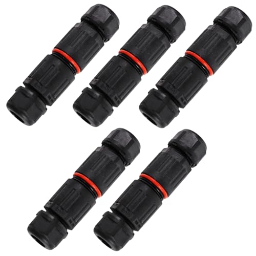 LOPUNER 5 Stück Teiliges Wasserdichter Kabelverbinder für Außenanwendungen Schutz Geeignet für Mm² bis Mm² Kabel Verbindungslösung für LED Lichter und Straßenbeleuchtung LOPUNER 5 Stück Teiliges Wasserdichter Kabelverbinder für Außenanwendungen Schutz Geeignet für Mm² bis Mm² Kabel Verbindungslösung für LED Lichter und Straßenbeleuchtung von LOPUNER