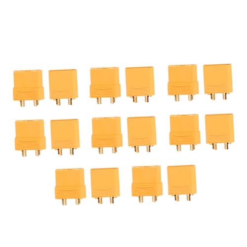 LOPUNER 8Paare Plug für Rc Flugzeugmodelle Hochstromanwendungen Leicht Abnehmbar Langlebiges Material für Quadcopter Boote LOPUNER 8Paare Plug für Rc Flugzeugmodelle Hochstromanwendungen Leicht Abnehmbar Langlebiges Material für Quadcopter Boote von LOPUNER