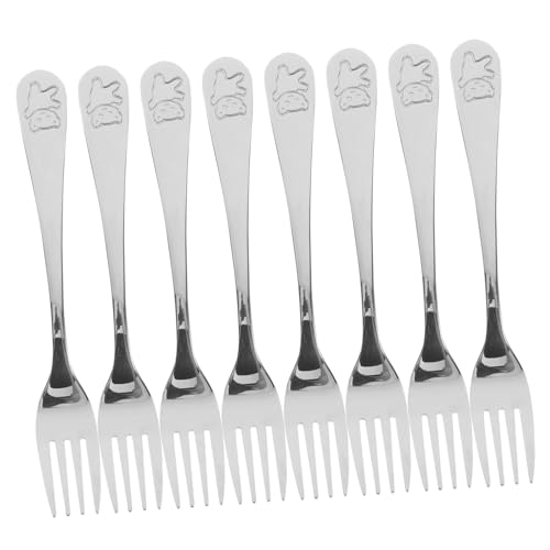 LOPUNER 9 Stück Teiliges Set Dessertgabeln mit Langem Griff Vielseitige Gabeln für Obst Kuchen und Snacks für Partys Cafés und LOPUNER 9 Stück Teiliges Set Dessertgabeln mit Langem Griff Vielseitige Gabeln für Obst Kuchen und Snacks für Partys Cafés und von LOPUNER